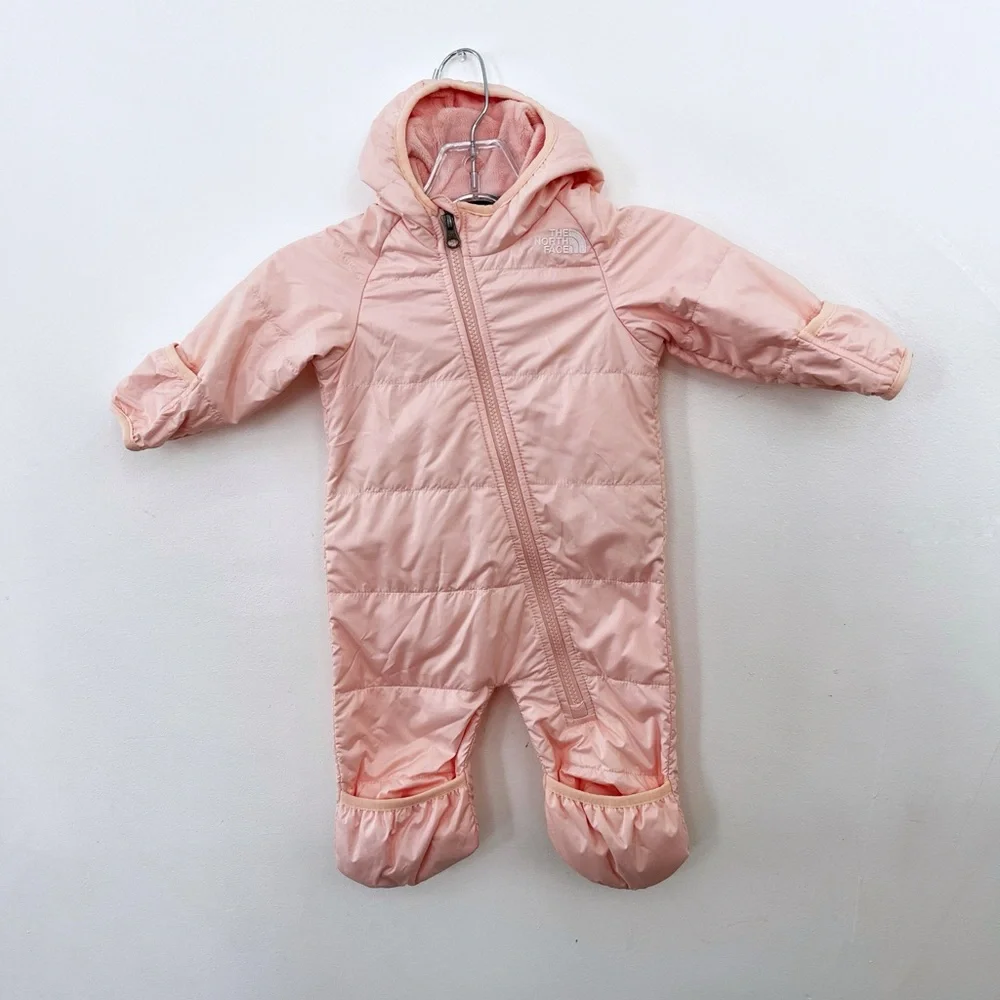 The North Face Light Pink Baby Coat/Thermal (3-6 months)